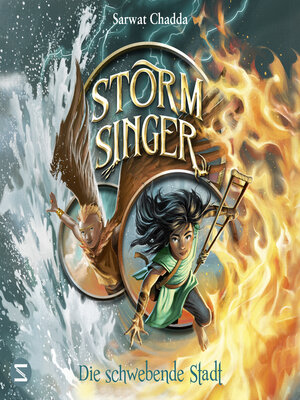 cover image of Storm Singer. Die schwebende Stadt